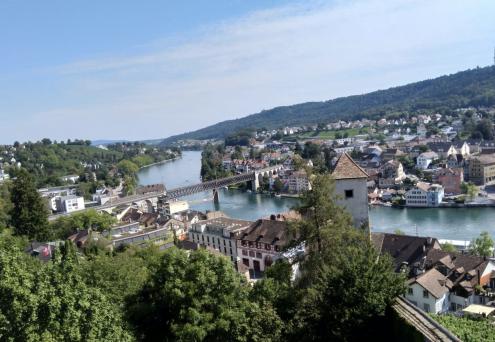 Blick auf Schaffhausen
