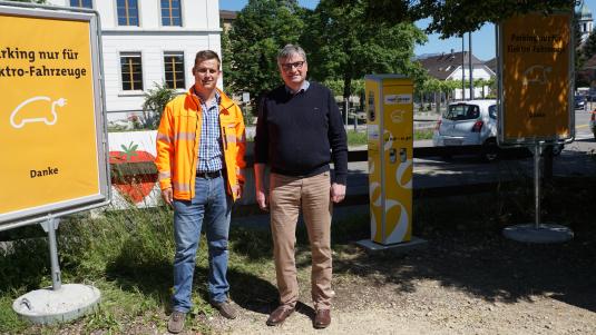 Öffentliche E-Ladestation für Biberist